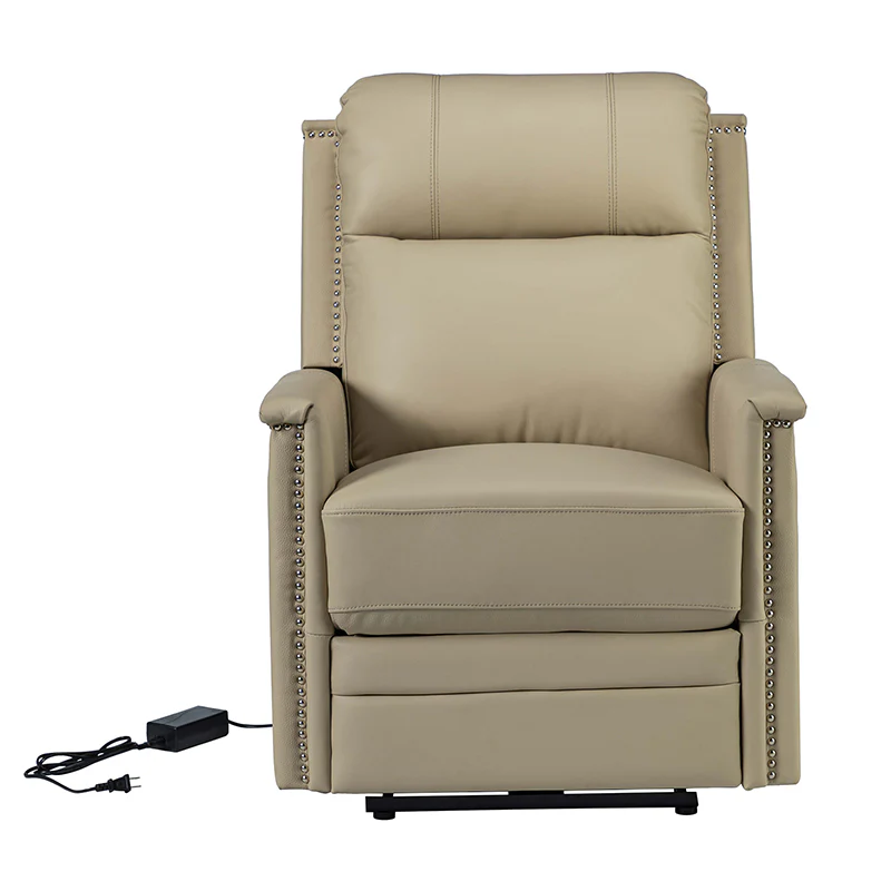 Ottfried Genuine Leather Power Recliner