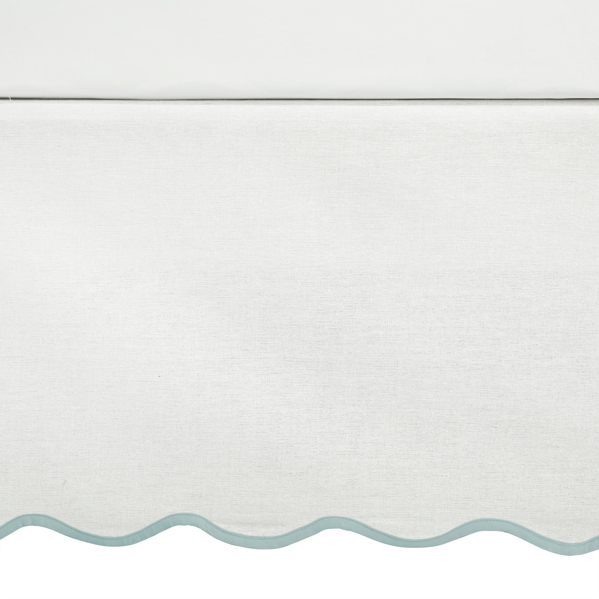 Lush Decor Coastal Chic Scallop Edge Bed Skirt Single