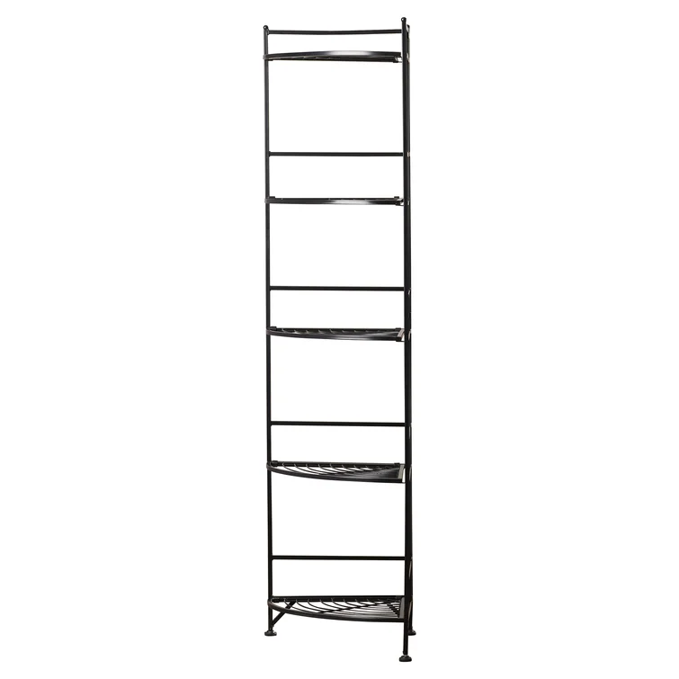 Edwin 57.50'' H x 13.75'' W Metal Corner Shelf