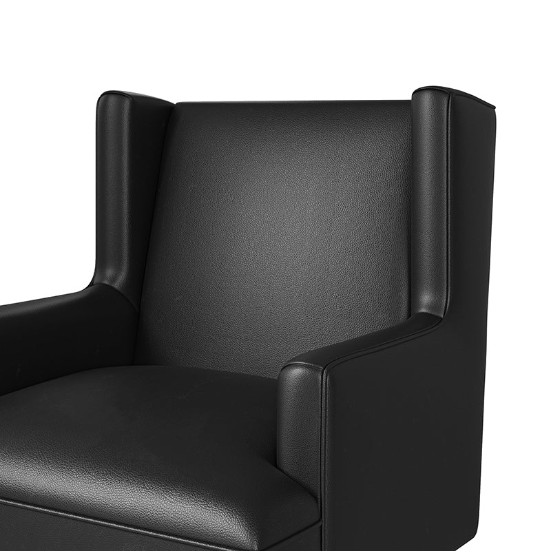 Gregor Vegan Leather Accent Chair