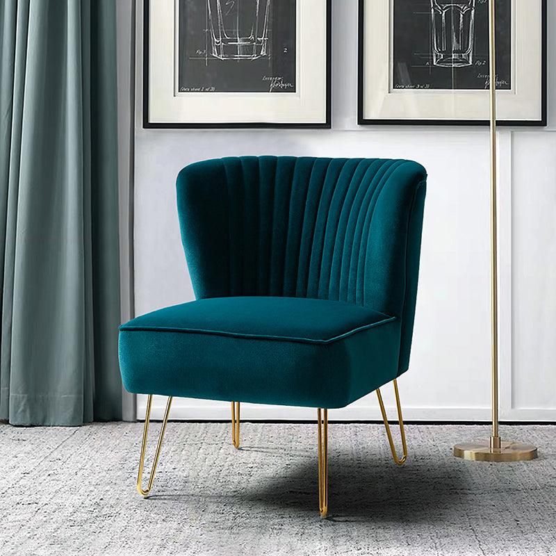 Ainhoa Velvet Tufted Back Side Chair