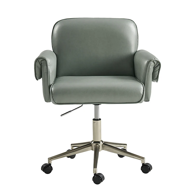 Ernst Modern Fabric Leather Swivel Task Chair