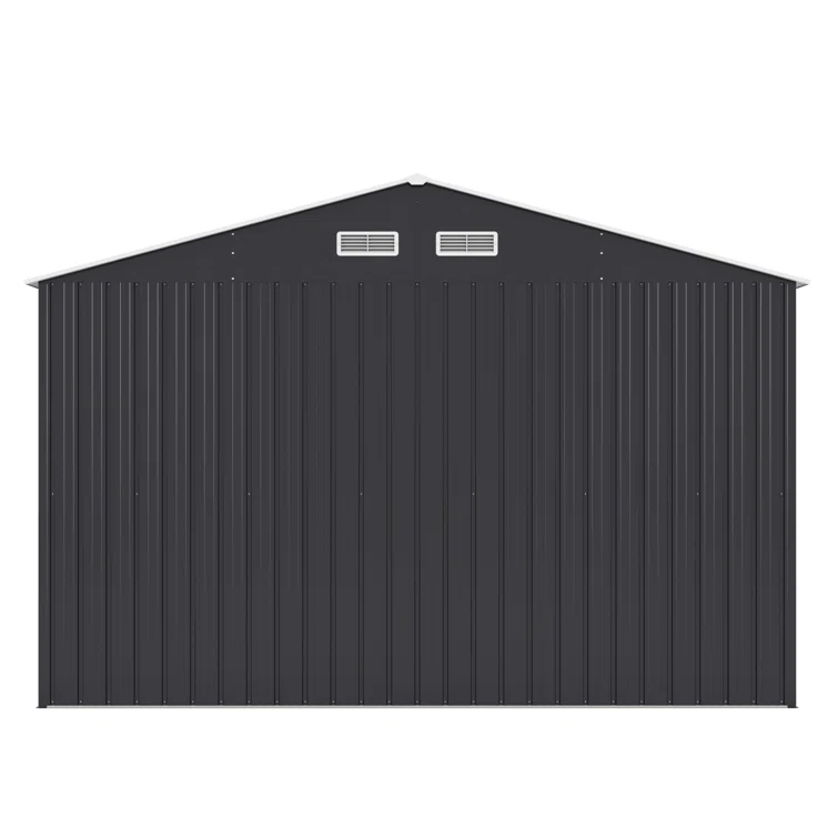 8 ft. W x 6 ft. D Metal Garage Shed