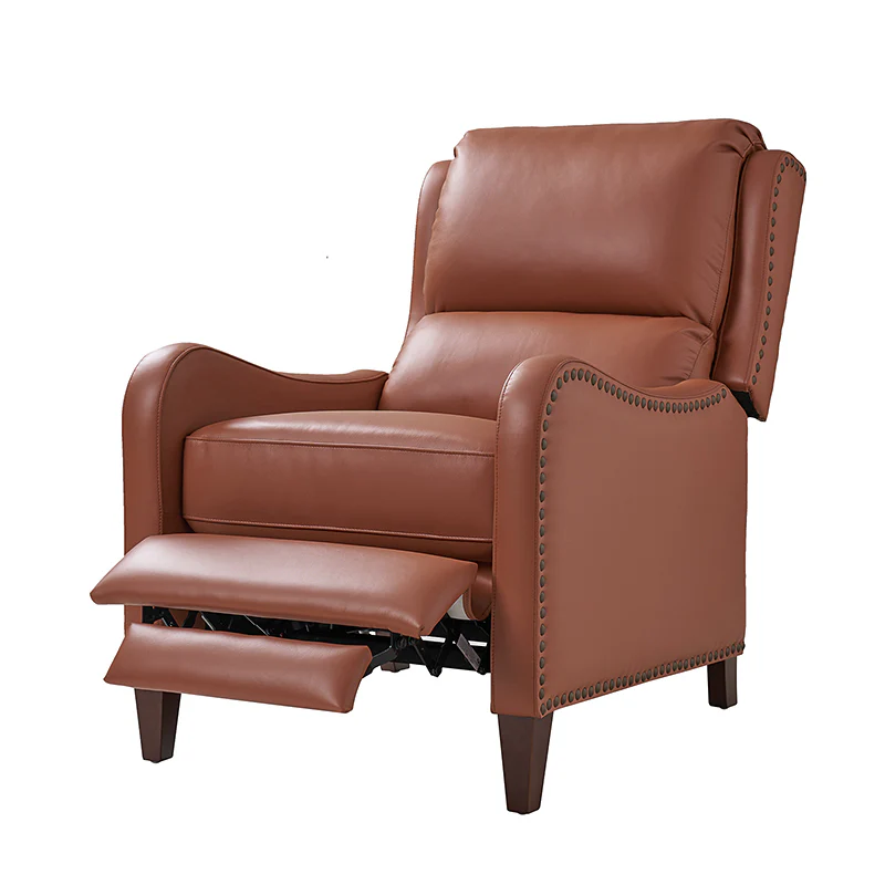 Deliat Genuine Leather Rocker Recliner