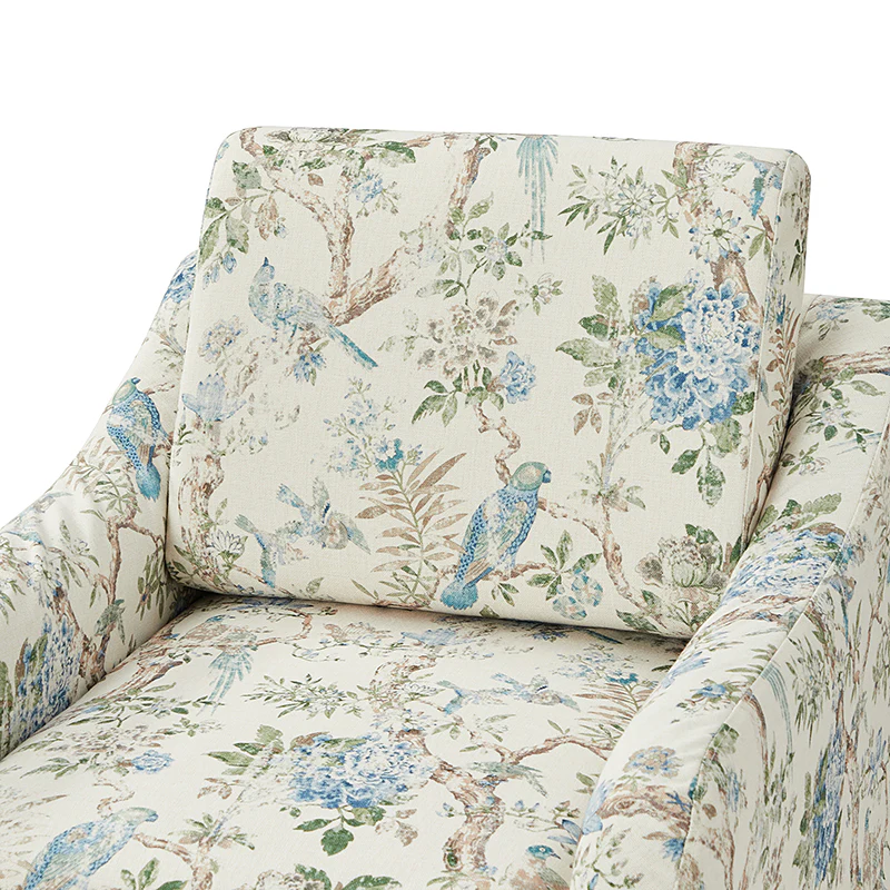 Bertram Claas 360 Degree Swivel Chair With Slipcover