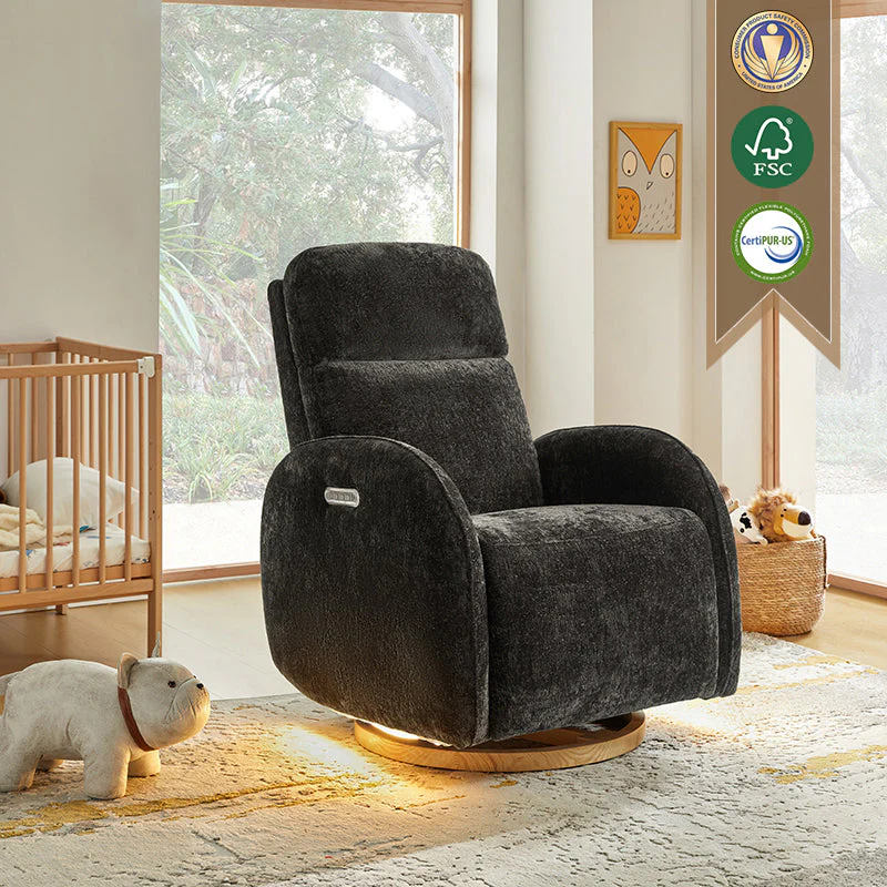 Cuddle Electric Nursery Swivel Chair