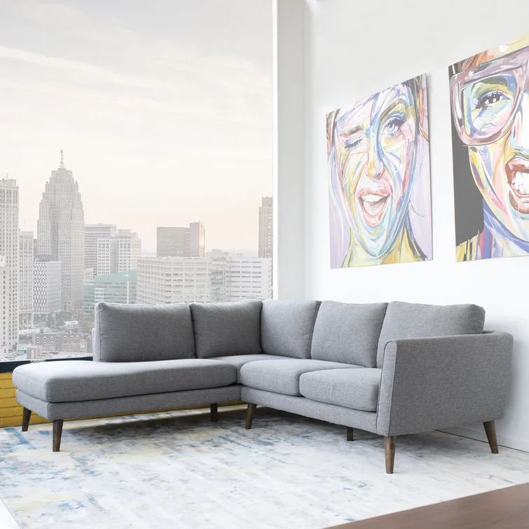 Tollison 2 - Piece Upholstered Sectional