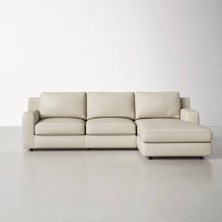Denali 2 - Piece Leather Sectional