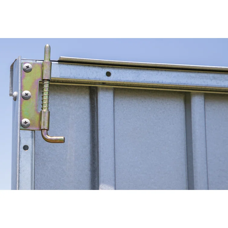 Elite 8.5 ft W x 6 ft D Metal Storage Shed
