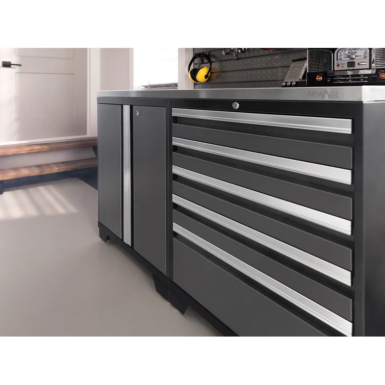 Pro Series Garage 16 Piece Storage Cabinet Set