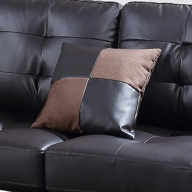 Giuliana Faux Leather Sectional