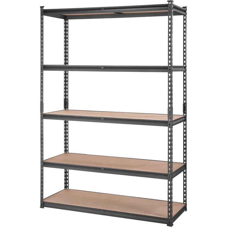 Mariapaula Steel Height -Adjustable Shelving Unit