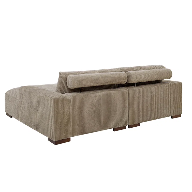 Axiel 88'' Corduroy Sleeper Sofa