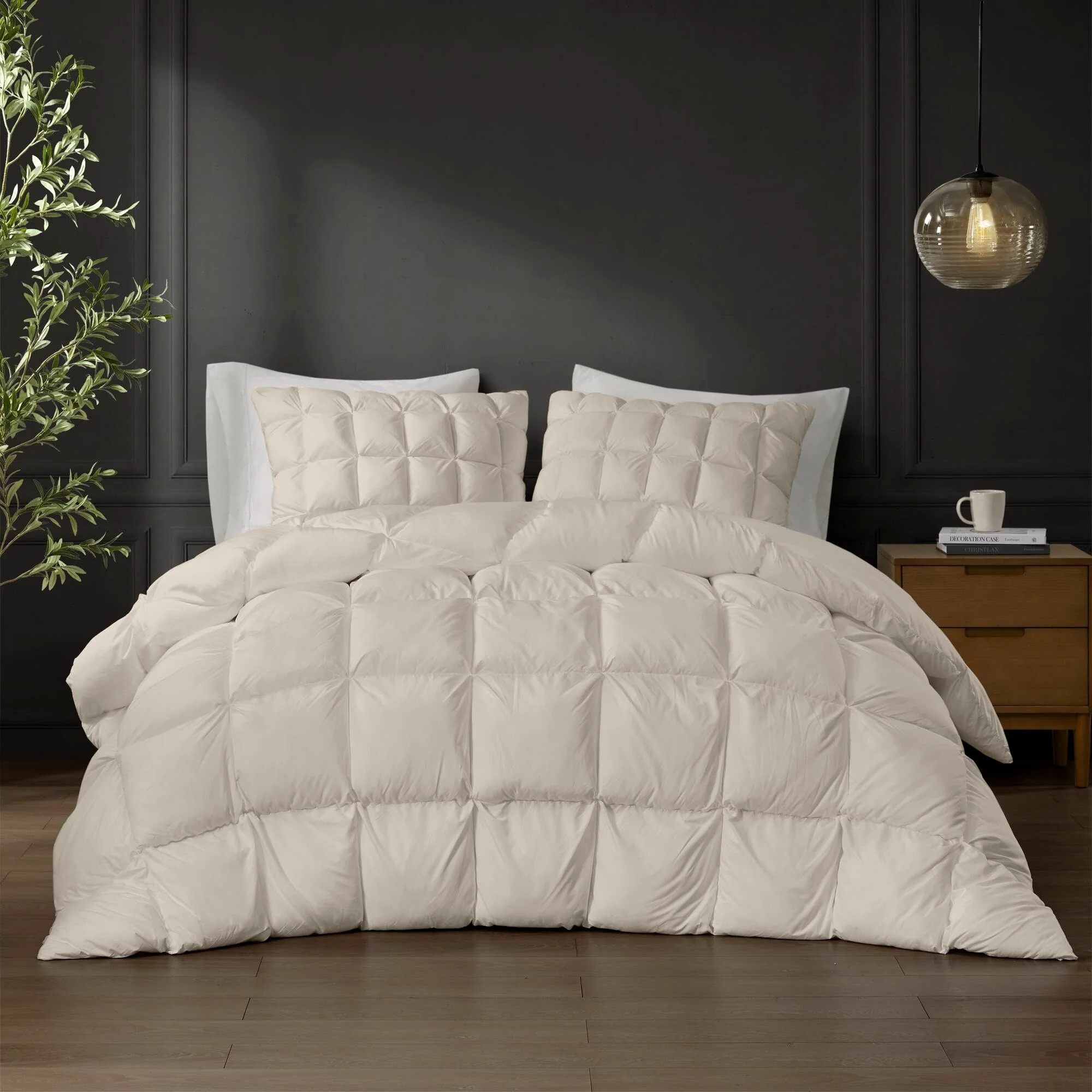 Madison Park Stay Puffed Overfilled Down Alternative Comforter