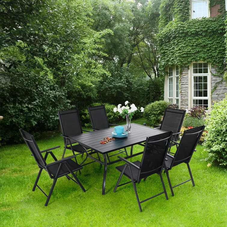 Alyah 4 - Person Square Outdoor Dining Set
