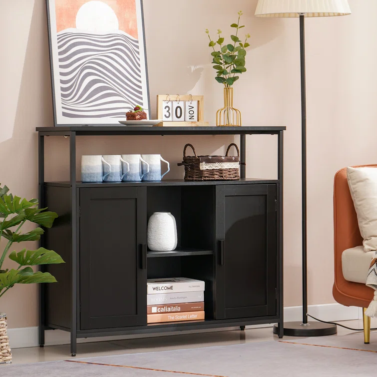 Bundrage 2 Piece Single Storage Cabinet ( 31'' H x 11'' W x 35'' D)
