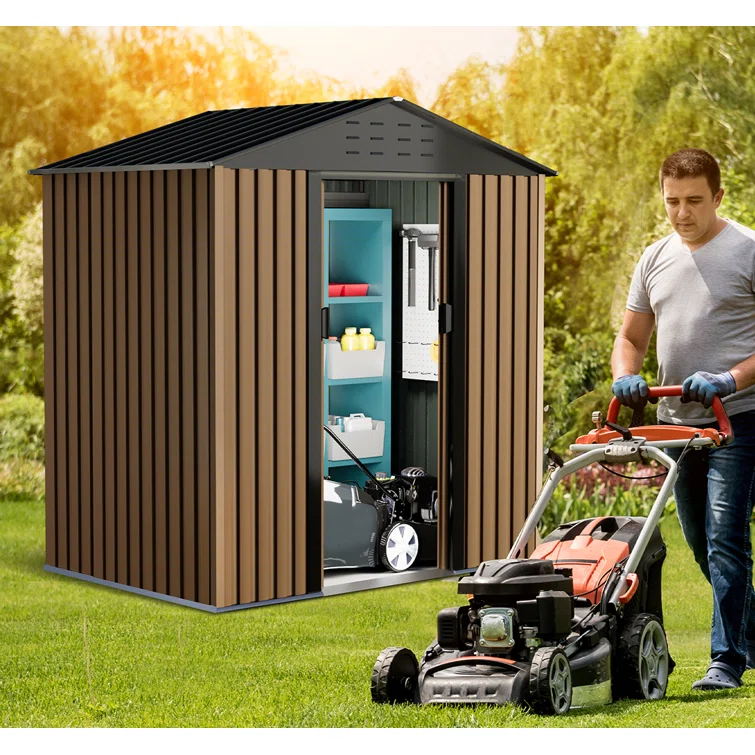 Steel Tool Shed