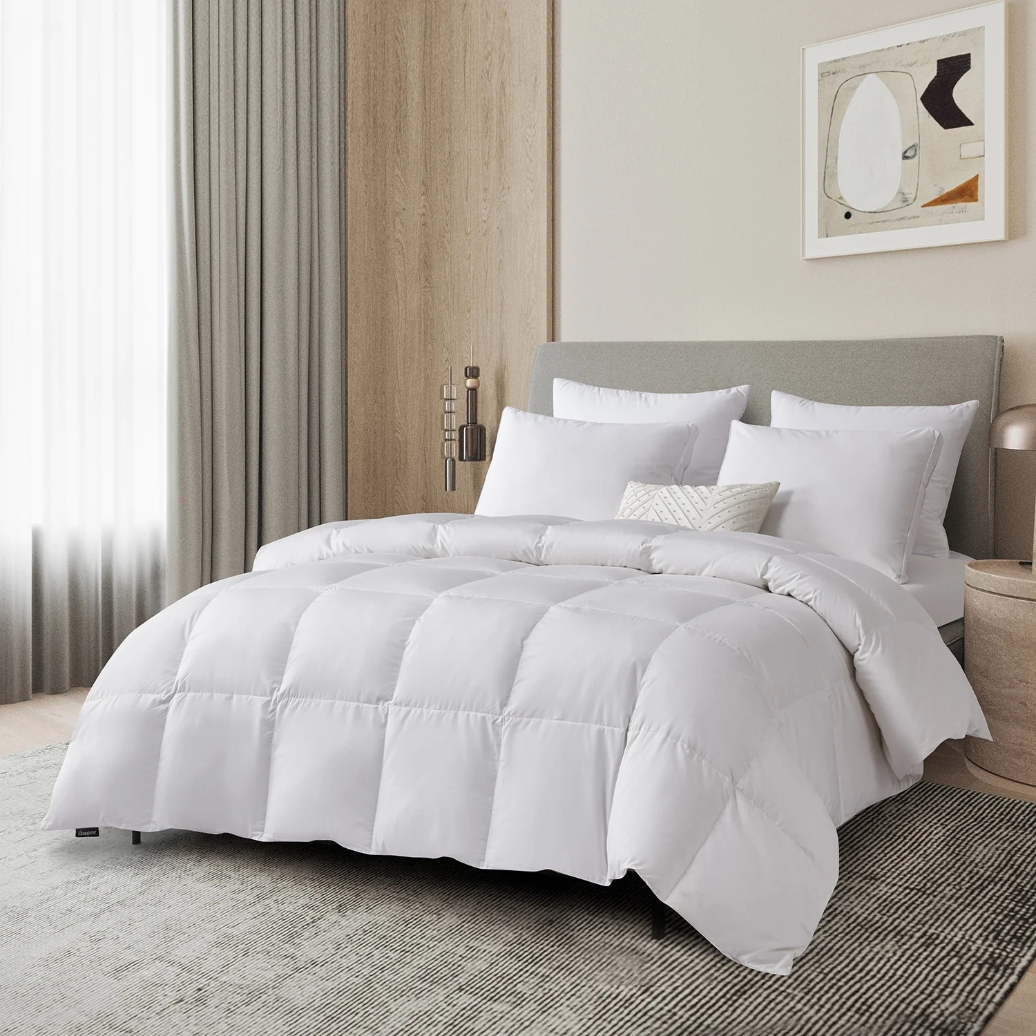 Beautyrest All Natural White Down Fiber Comforter