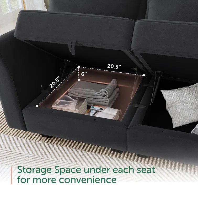 Tremee Modular Sectional Couch for Living Room