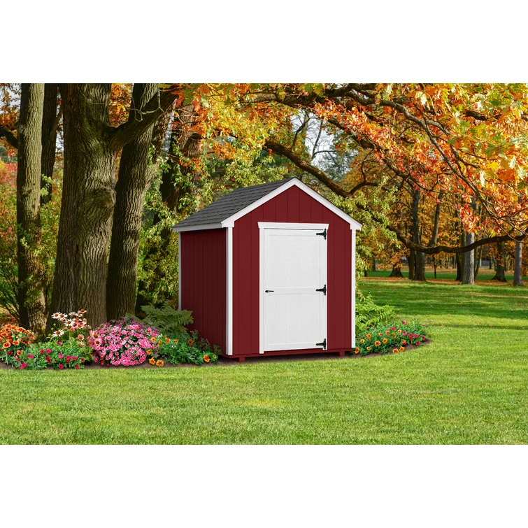 Edgemont 7 ft. W x 7 ft. D Solid/Manufactured Wood Storage Shed