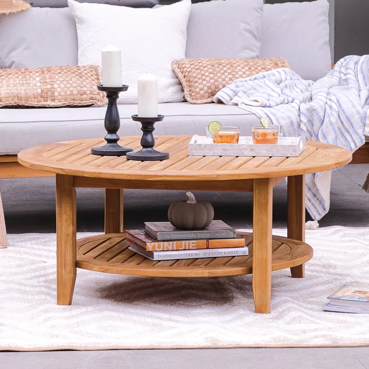 Arizona 4 - Piece Teak Outdoor Seating Group with Cushions