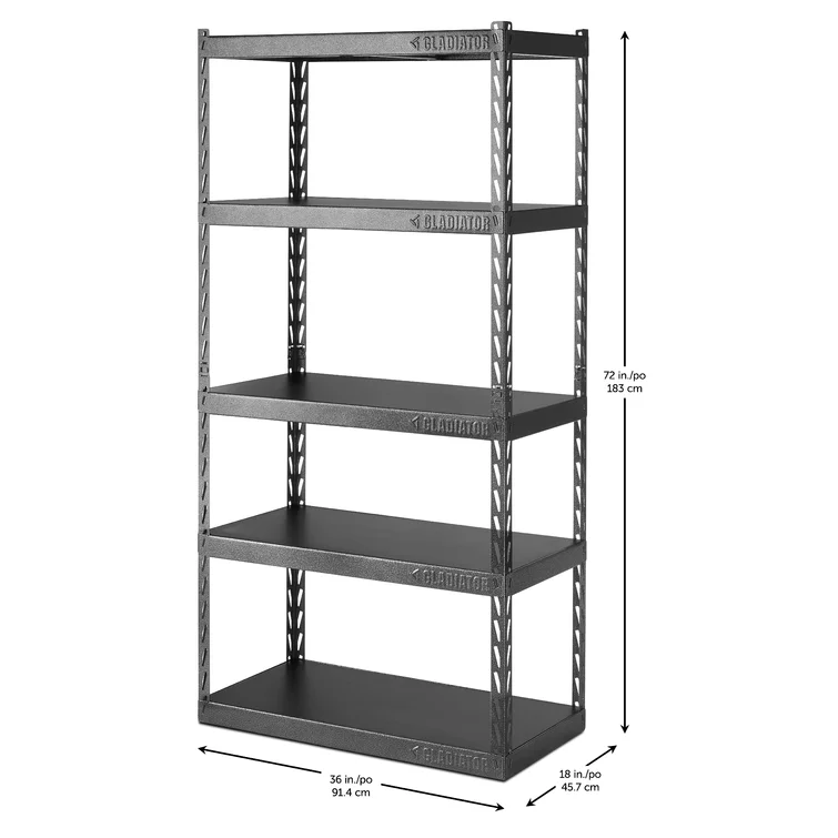 EZ Connect Rack 72" H x 36" W x 18" D Shelving Unit