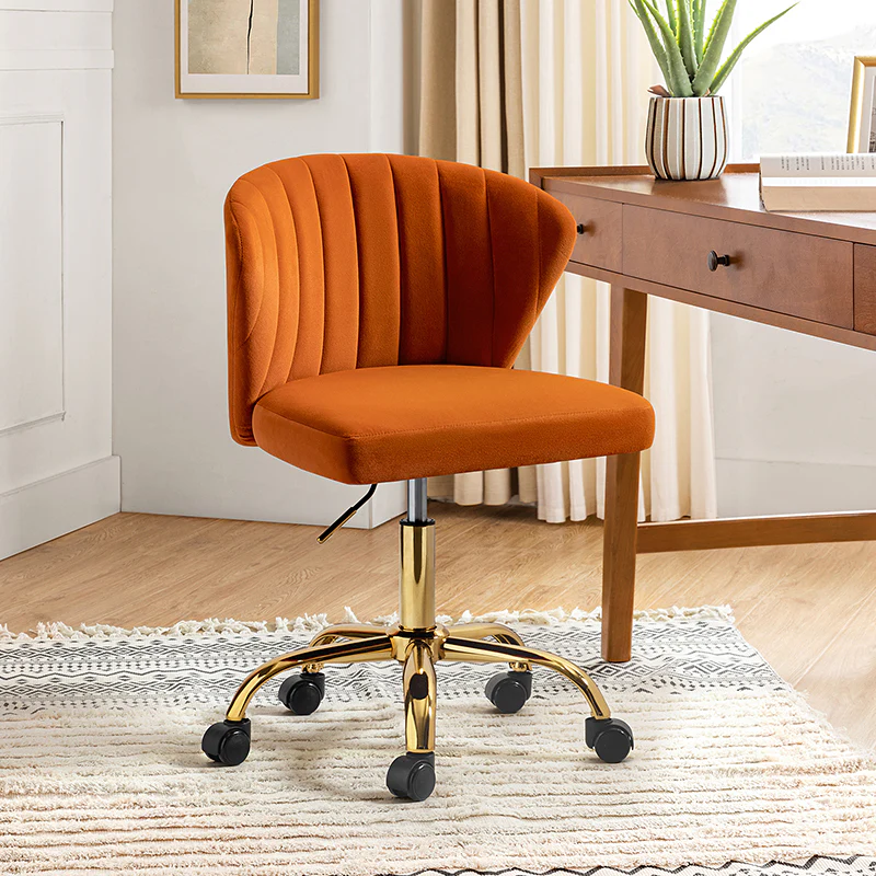 Chandra Velvet Office Chair