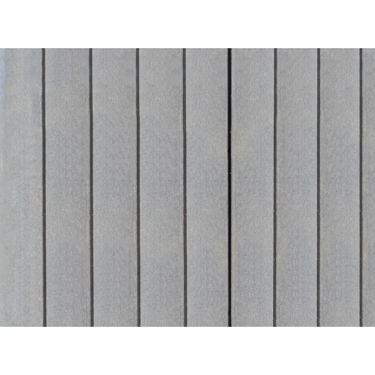 Keter Oakland 7.5x7 ft. Durable Resin Outdoor Storage Shed With Floor and Double Doors for Garden Patio Furniture and Tools, Grey