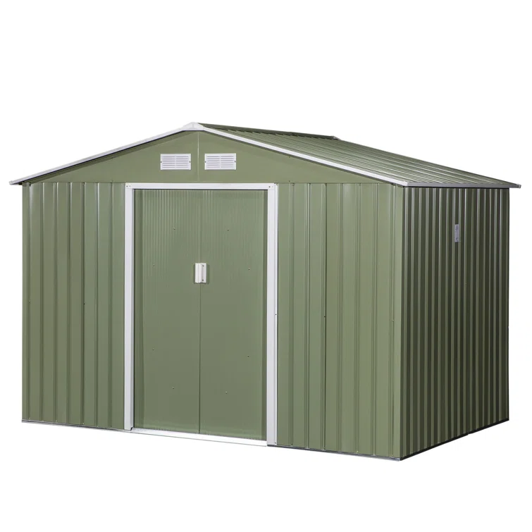 9 ft. W x 6 ft. D Storage Shed