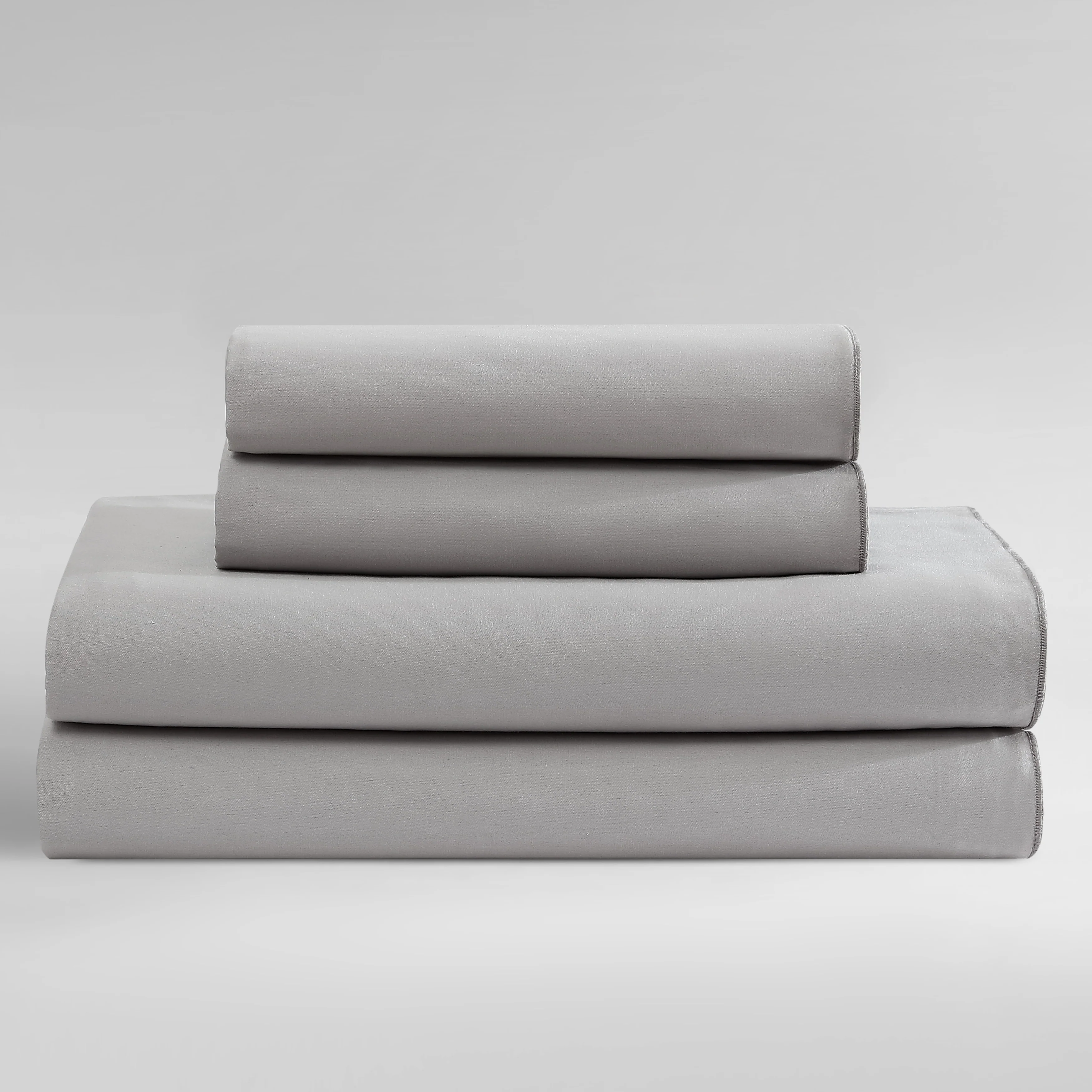 Calvin Klein Pearl Edge Cotton Sateen Sheet Set