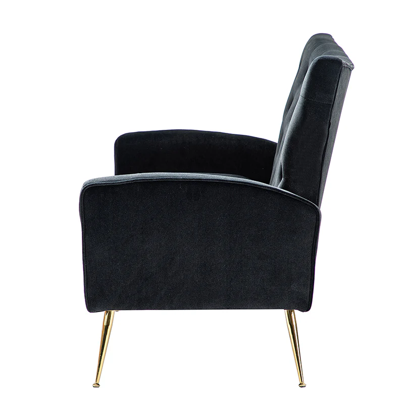 Amira Velvet 3-Piece Living Room Set