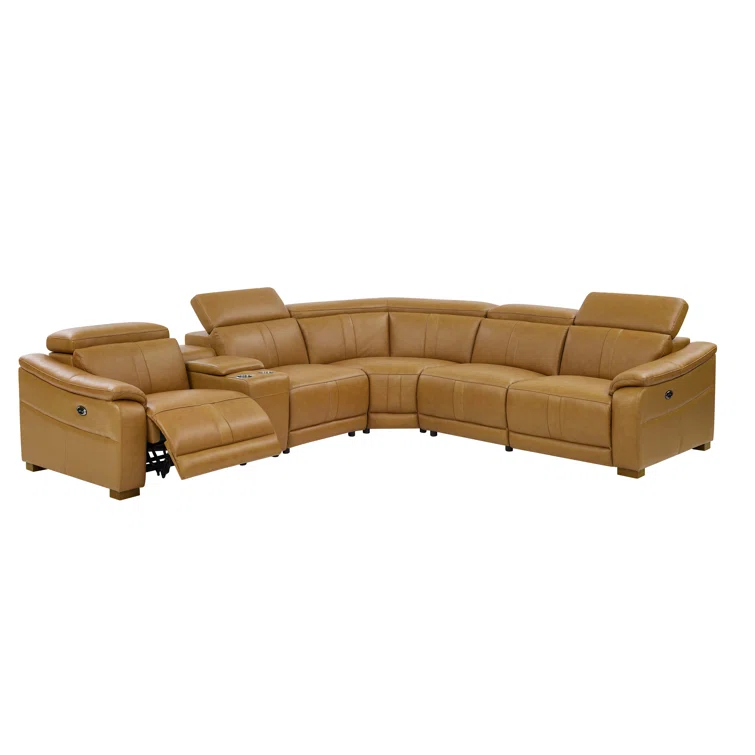 Ayshea Upholstered Power Reclining Sectional
