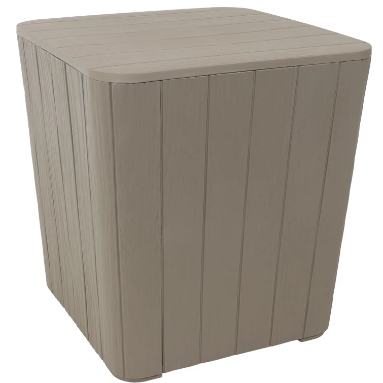 Ebern Designs 15.25'' W 11.5 Gallons Water Resistant Deck Box