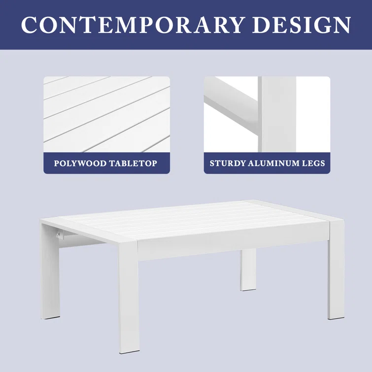 Brandtley 5-6 Person Aluminum Sectional Seating Group with Cushions
