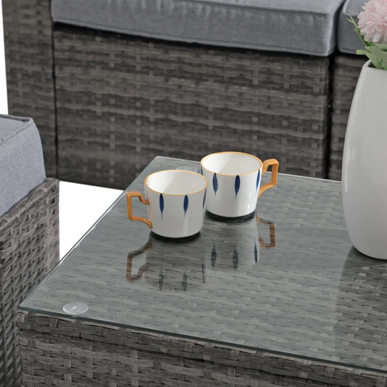6 - Person Outdoor Seating Group with Cushions