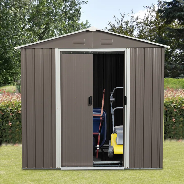 6 ft. x 4 ft. Metal Tool Shed