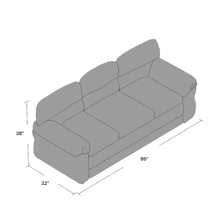 Kendig 86'' Upholstered Sofa