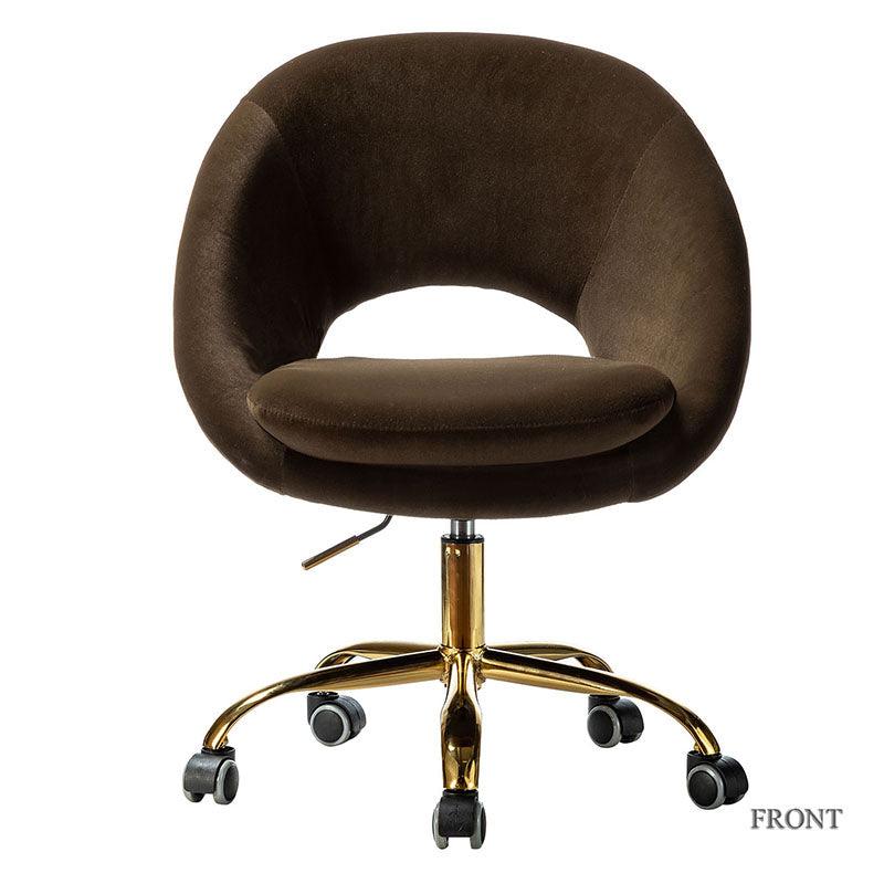 Ramona Velvet Upholstered Office Chair