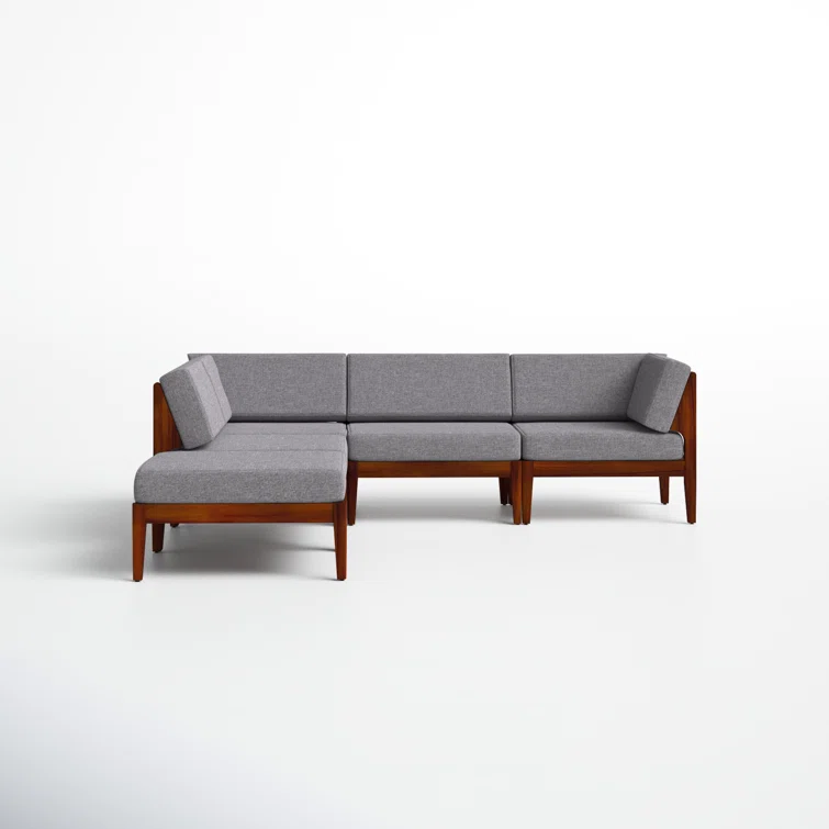Jurgen 5 - Person Outdoor Seating Group with Cushions