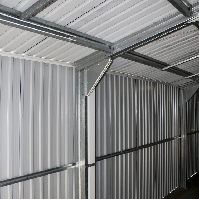 Imperial 12 ft. 2 in. W x 25 ft. 9 in. D Metal Storage Shed