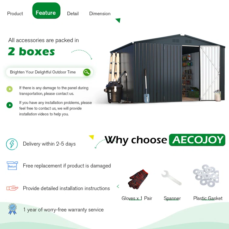 Metal Storage Shed