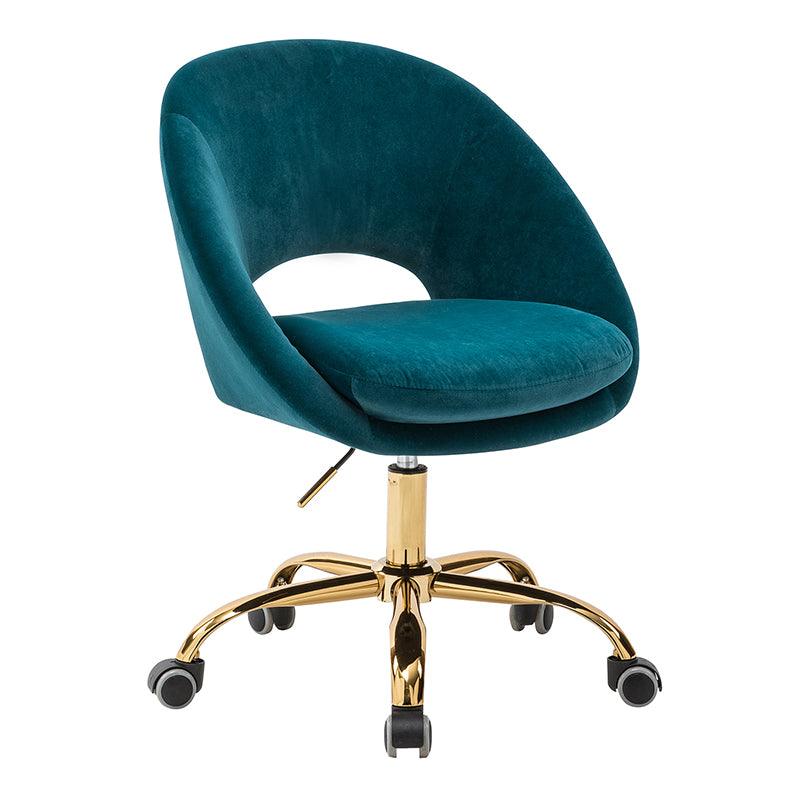 Ramona Velvet Upholstered Office Chair