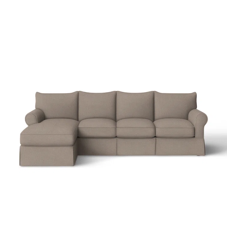 Bircham 2 - Piece Slipcovered Sectional