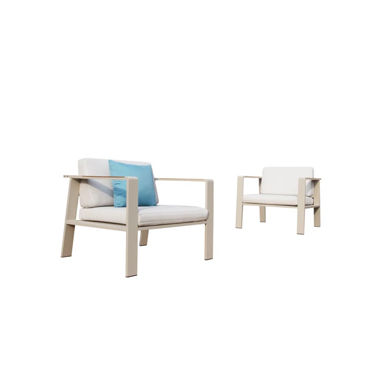 Nofi 5 - Person Outdoor Seating Group with Cushions