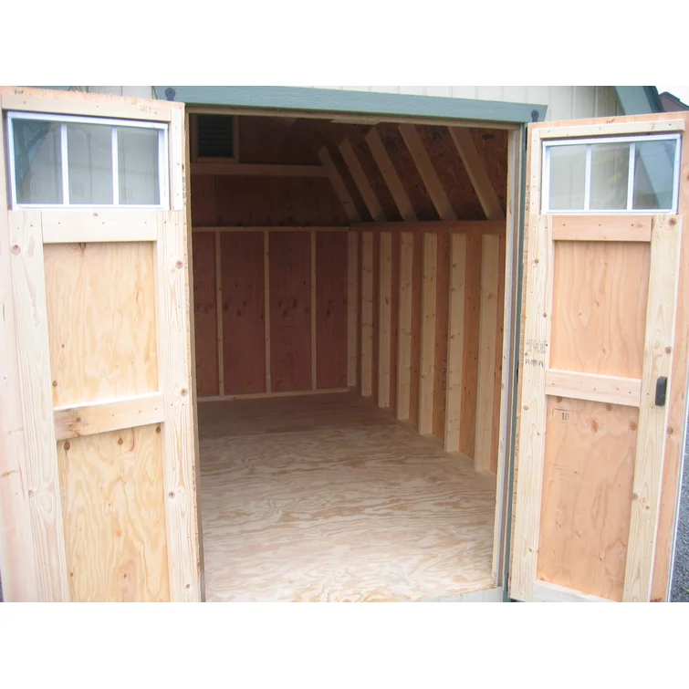 10' W x 18' D Colonial Greenfield Gambrel Barn