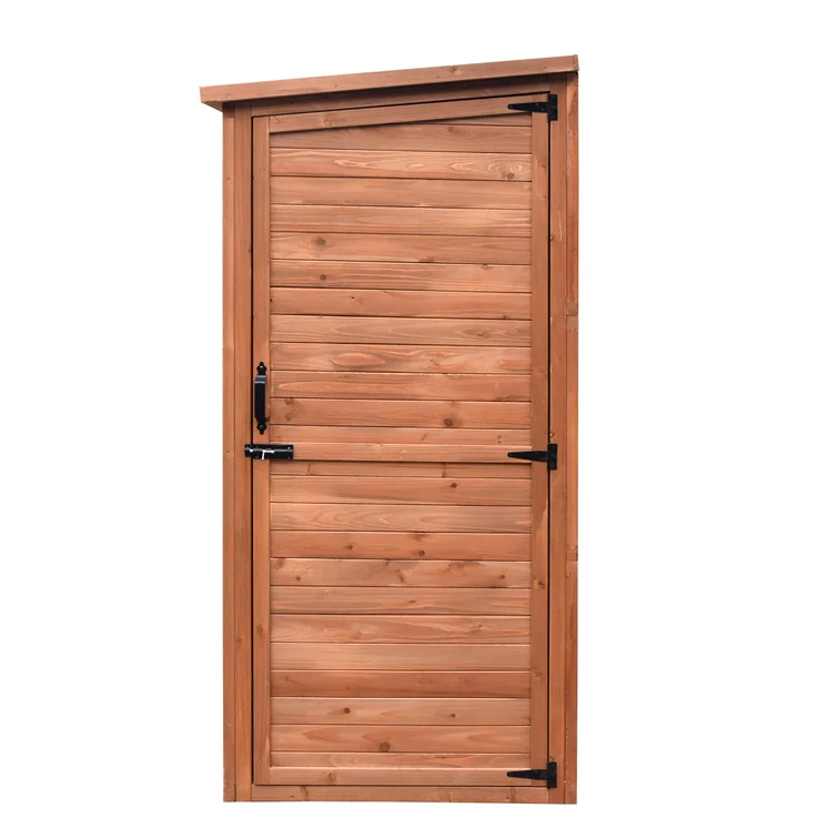 6 ft. W x 3 ft. D Solid Wood Lean-to Storage Shed