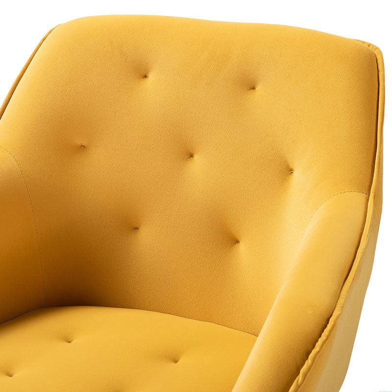 Jovida Velvet Tufted Office Chair