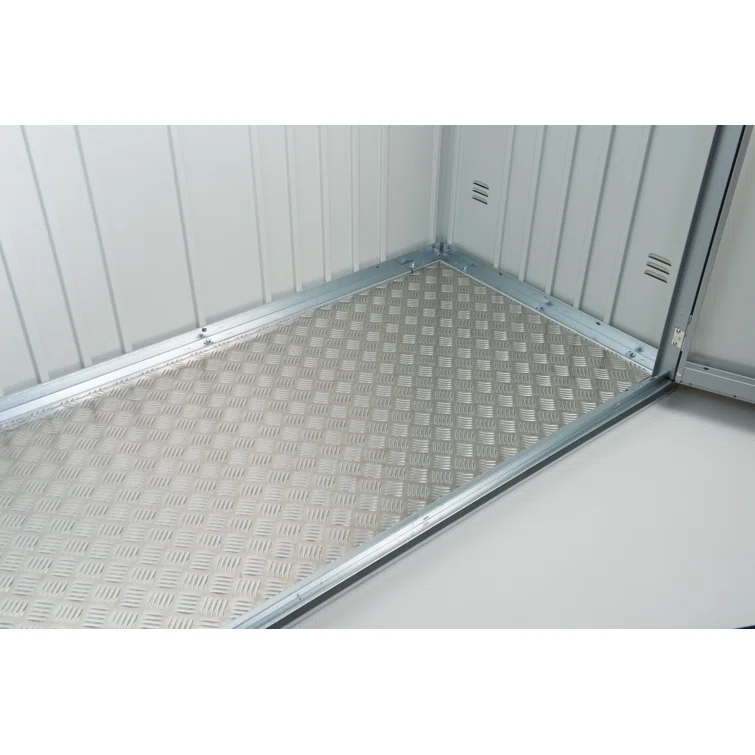 Equipment Locker 150 - 5' x 2.7' x 6' - Dark Gray with Floor Kit