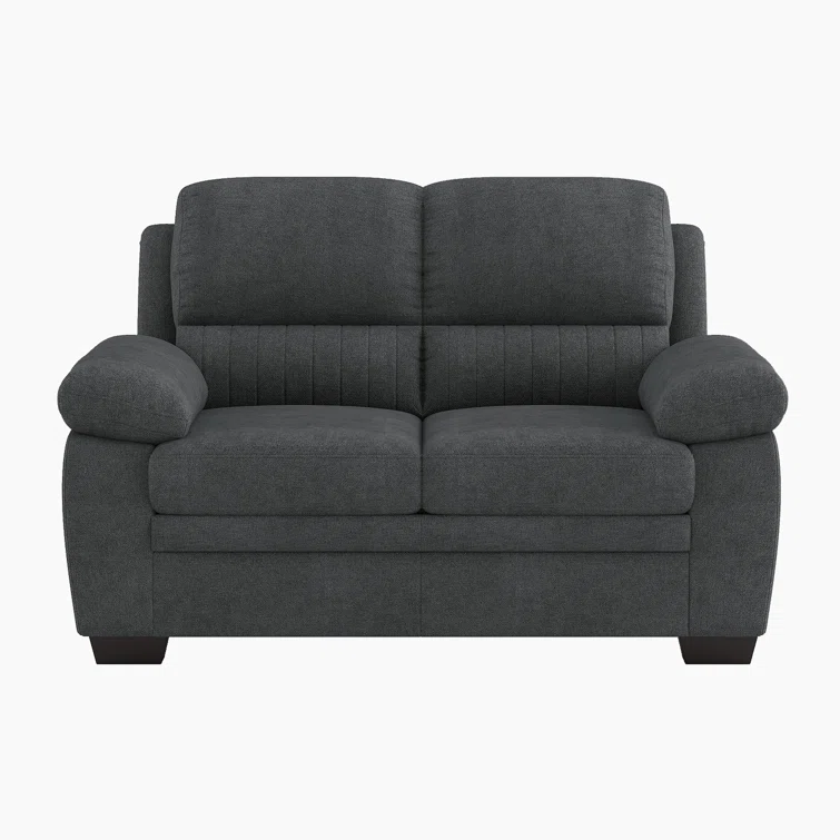 Mellitz 58" Upholstered Pillow Top Arm Loveseat