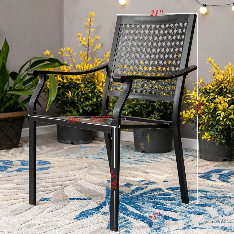 Alyah 6 - Person Rectangular Outdoor Dining Set